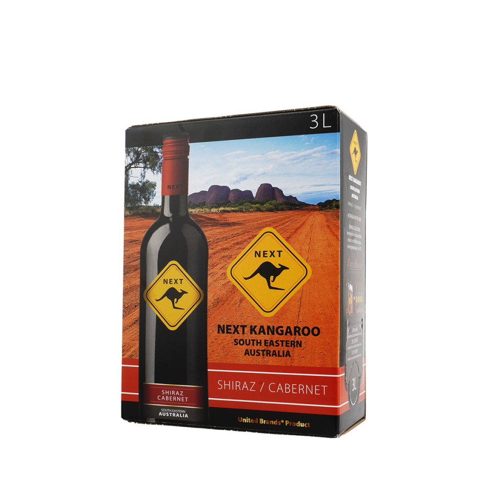 Bag in Box, Cabernet Shiraz, Next Kangaroo, 3 l