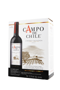 Bag in Box, Cabernet Sauvignon, suché, Campo De Chile, 3l