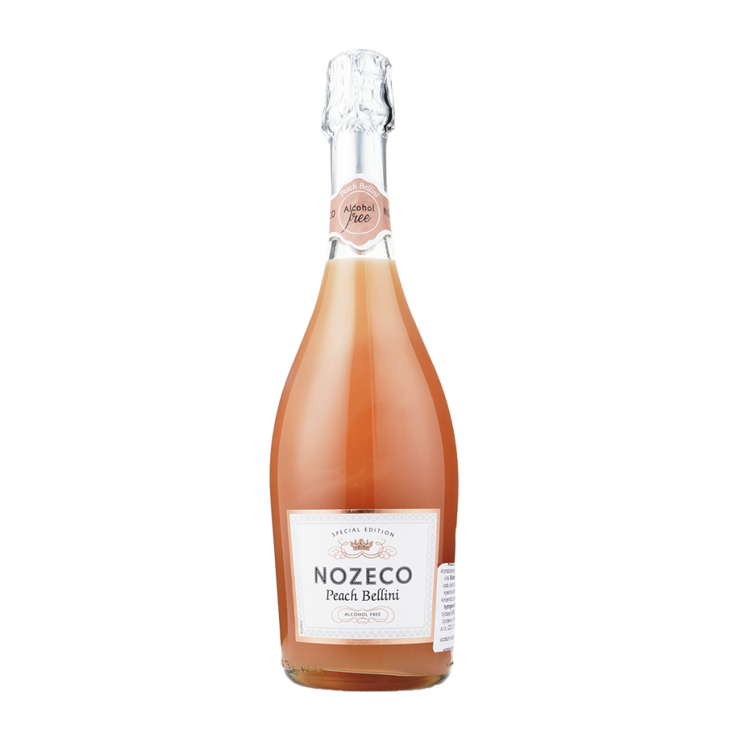 Peach Bellini, alcohol free, Nozeco